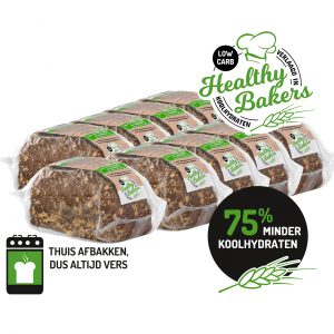 Low Carb broden 9x1st van healthybakers.nl